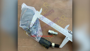 กระจกแต่ง กระจกข้างแต่ง ทรง MIO 125-I No.12 เกลียว HONDA # HMA # มีน็อตข้อต่อ # 1030-912-086ZBL