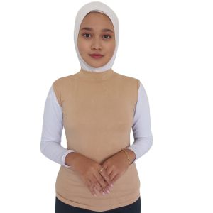 Manset Buntung Tanpa Lengan Inner Buntung Jumbo Kerah Tinggi