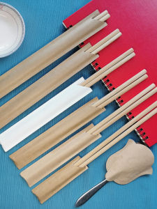 Đũa Giấy Dùng Một Lần Cho Nhà Hàng Và Đi Du Lịch Sử Dụng Tại Nhà Đũa Giấy Kraft Có Thể Phân Hủy Sinh Học Không Viết