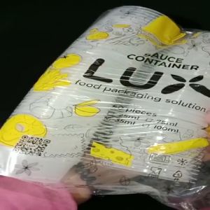 mika saus / cup sambal / Cup Saus 35 ml plus Tutup