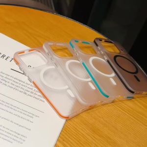 Corrugated Transparent Frosted For Magsafe Case For OPPO Find X9 X9S X8 Pro Ultra X8S+ Magnetic Non-slip Bumper Matte PC Cover
