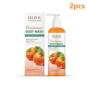 EELHOE | EELHOE Persimmon Body Wash Dirt Remover Refresh Smooth Body Cleaning Improve Skin Texture Deodorant Shower Gel with Persimmon