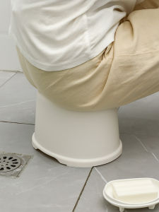 Stool รั้งน้ำในห้องน้ำ ที่นั่งสำหรับอาบน้ำ พลาสติก กันลื่น สำหรับเด็ก ที่นั่งเล็ก ที่นั่งแบบพับได้ ที่นั่งแบบลำลอง