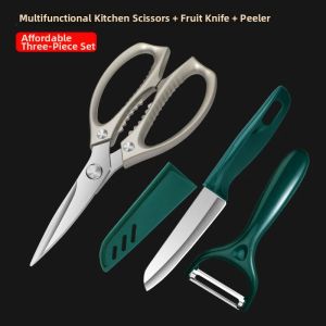 Durable Heavy-Duty Stainless Steel Kitchen Scissors