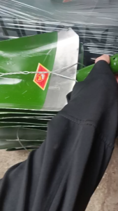 Xẻng vuông xúc đất làm vườn Xanh Xám thép cứng - Hồng Thái #vattuducduyen