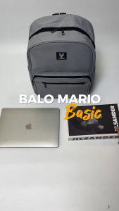Balo MARIO Đi Học Đi Du Lịch Cá Tính Chất Vải Trượt Nước Cao Cấp - BL209