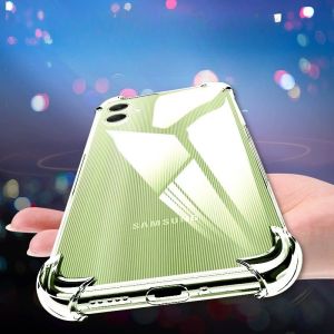 Phone Case For Samsung Galaxy A17 A07 A16 A06 A26 A36 A56 A05 A15 A25 A35 A55 A14 A24 A34 A54 A04S Shockproof Cases Clear Cover