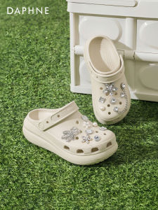 Daphne | Breathable Beach Sandals Slip Ons With Toe Cap Female