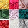 Vải lụa phi bóng mềm mịn, vải satin siêu mát bóng đẹp khổ 1m5. 