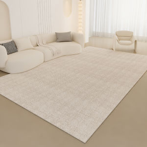 JINGZHIQIN | White Non-washable Wipeable Thick Rug