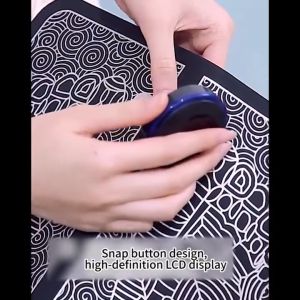 เครื่องนวดฝ่าเท้า ระบบความร้อน ช่วยผ่อนคลาย แผ่นนวดเท้า บรรเทาปวด เครื่องนวดเท้าพกพาได้