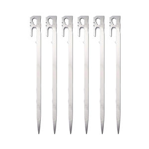 winpolar | Stainless Steel Wind-Resistant Extra Thick Ground Pegs