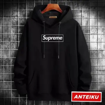 Jaket hoodie supreme original hotsell