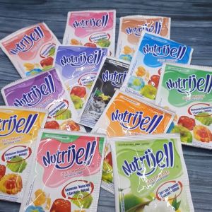 Nutrijell Kemasan Agar-Agar Ekonomis & Jelly Powder Puding Rasa Buah