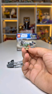 [BrickStory]  LEGO Star Wars The Mandalorian & Grogus Speeder Bike (75436)(58 Pieces)