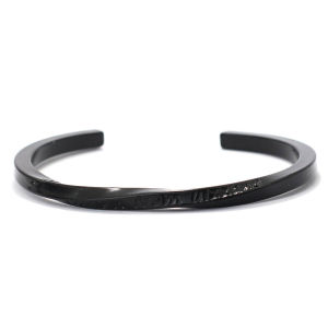 New Simple Style Men Bangle Hiphop Rock Twist Opening Bracelet Punk Accessories Gifts For Him Leisure Pulseira Erkek Bileklik