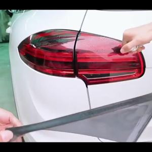 PPF Car Headlight Taillight Film TPH TPU Red Blue Black Waterproof Headlight Tint Vinyl Wrap Foil Stickers Adhesive Auto Accesso