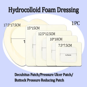 Hydrocolloid Foam Dressing Waterproof Decubitus Patch Sacrococcygeal Anti-Decubitus Wound Dressing