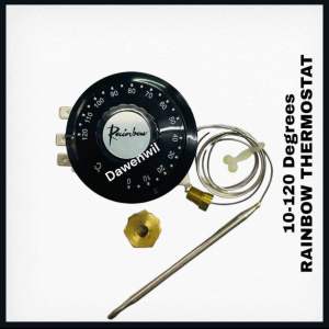 RAINBOW INCUBATOR THERMOSTAT | 0-120 | 50-320 | Dawenwil