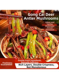 Crispy Flavorful Mushrooms Snack