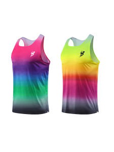 Pebi Seamless Glue Sports Track And Field Training Hurdles Men Women Marathon Race Running Quick Dry Sports Suit Set