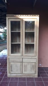 ALMARI BUKU/DOKUMEN/HIAS KAYU JATI