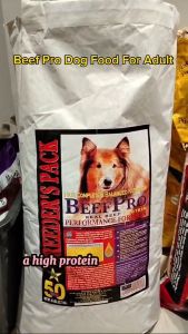 Beef Pro Adult & Puppy Dog Food (10 Kilos) by FurrWhitePetsShop