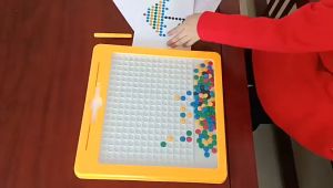 Mainan Anak Magpad Dots Elephant Magnetic Pad Dots Mainan Kreativitas
