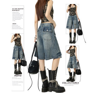 MZVZ | Quần Short Cargo Lỏng Vintage Mỹ Đã Qua Sử Dụng
