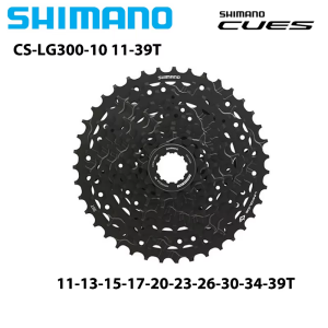 SHIMANO Cues 10 Speed CS-LG400-10 CS-LG300-10 LINKGLIDE Cassette 11-39T 43T 48T CUES U6000 Series Sprocket Rider-tuned Gear Step