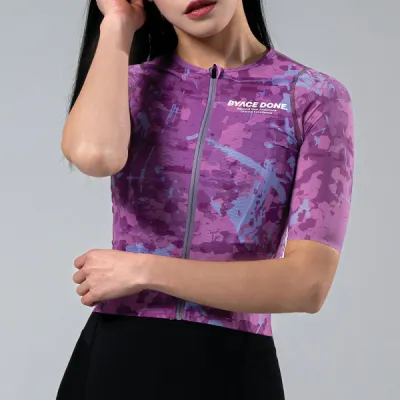 Áo jersey xe đạp tay ngắn BEYOND 2025BD211S (Màu hồng cho nữ)