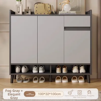 Home Wall-mounted Large Capacity Shoe Cabinet