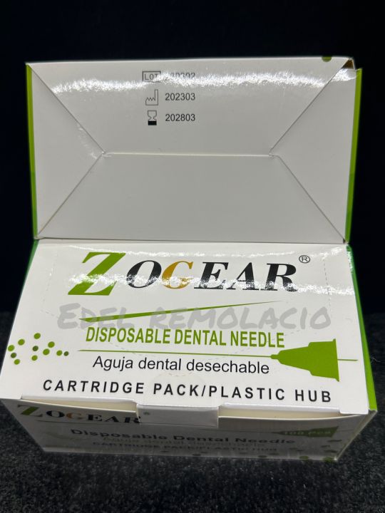 Zogear zogear disposable dental needle by 100’s Lazada PH