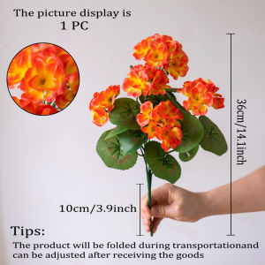 Artificial Flowers Bouquet 36CM Fake Flower for Home Room Decor Garden Wedding Decoration Table Vase Party Supplies Ornament