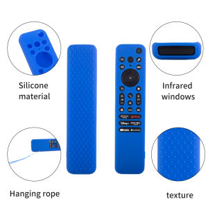 Silicone Protective Cover for Sony RMF-TX810U TX811U TX910U 2023 Remote Control Non-slip Soft Shockpro Protective Cover Shell