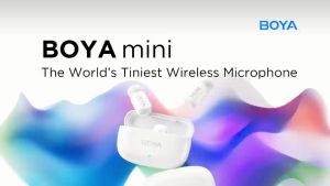 (NEW ARRIVAL) BOYA mini Wireless Microphone Lapel Microphone Super Mini Mic for Vlogging Live iDevice
