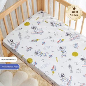 BESSIAO | Cotton Baby Bed Sheet with Waterproof Function