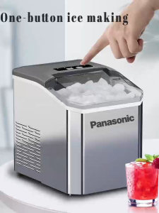 Panasonic ice machine can make 9 ice cubes every 6 minutes you can choose the size of the ice cubes. It can produce 15Kg of ice per day. Ice machine with self-cleaning system. Suitable for home/coffee shop/supermarket/dessert shop/sushi shop etc.