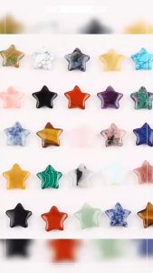 Ngôi Sao PAG Mini Bằng Đá Để Trang Trí Xâu Vòng Hanmade Mang Năng Lượng Phong Thủy Tích Cực