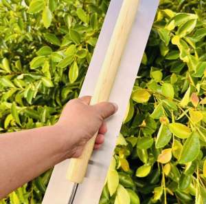 Dao Trét Bột Sơn Nước Bảng Đặt Biệt Tay Cầm Gỗ Dài 42Cm Thép Trắng 6Yem-Ngang 10Cm Dài 60Cm Chất Lượng Cao