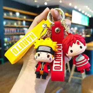 Bandai | Móc Khóa Cặp Đôi Hoạt Hình Phiên Bản Q Mặt Dây Chuyền Sáng Tạo Đồ Trang Sức Anime Móc Túi Quà Tặng Sinh Nhật Bạn Gái