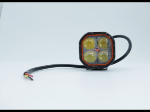 2pcs Laser Gun 200W Mini Driving Light White+Yellow+Red 10-85V 20000LM FogLight Headlight For Motor Car
