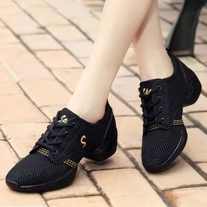 Women Fashion Mesh Breathable Fitness Dance Shoes: A Guide to Soft Sole Jazz & Casual Rubber Shoes
