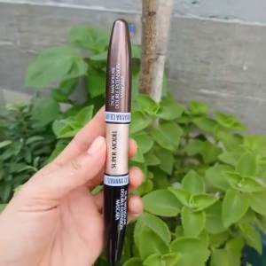 Mascara Hai Đầu Nối Mi Sivanna Colors Super Model Waterproof Long Thick Đen và Nâu 75gram
