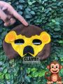 Topeng Hewan Bahan Flanel Animal Mask / Mainan Edukasi Montessori Pentas Anak Perlengkapan Pesta. 