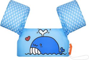 MoKo Swim Arm Band for Kids 20-30-40-50lbs Durable Kids Float Swim Arm Bands Swimming Pool Arm Floats Equipment Water Wings For Beginners Children Boys Girls Swimming Tools