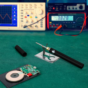 Wireless Soldering Iron Set Portable Mini Electric Soldering Iron 510 Interface Soldering Iron Tip USB Rechargeable Welding Solder Repair Tool