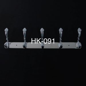 VONE Gantungan Baju Handuk Cantolan Kamar Mandi Hook 5 Kait Stainless Black