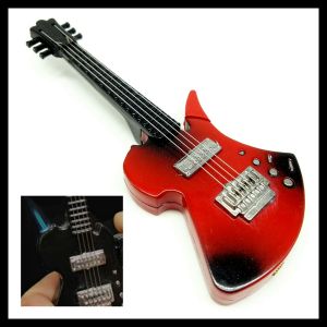 Guitar Jet Flame Lighter (Red)