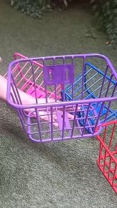 Keranjang Besi Warna Sepeda Anak Minion Lipat Basket